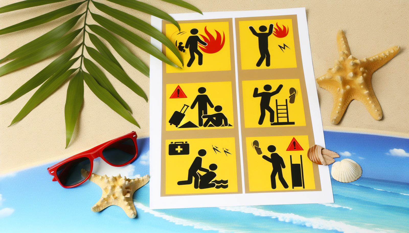 Ein Bild, das das angemessene Verhalten w&Atilde;&curren;hrend Konflikten und Notf&Atilde;&curren;llen im Urlaub zeigt.